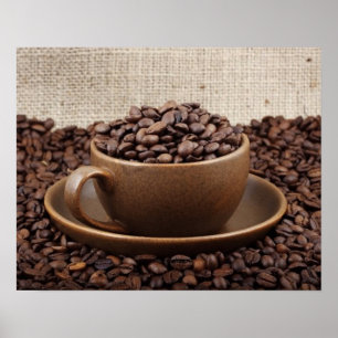 Verbazende koffie poster