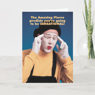 Verbazende Pierre Opening Night Card Kaart