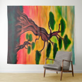 Verbazingelijke avond wandkleed (In Situ (horizontaal))