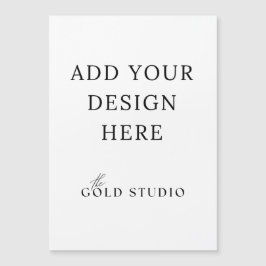 Verbazingwekkend 5 x 7 Magnetisch Briefkaart Invit