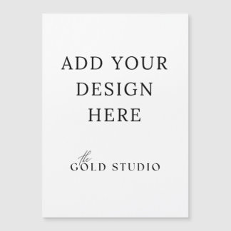 Verbazingwekkend 5 x 7 Magnetisch Briefkaart Invit