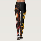 Verbazingwekkend arrangement Roest Accent  Flowers Leggings (Achterkant)