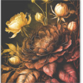 Verbazingwekkend arrangement Roest Accent  Flowers Sticker (Voorkant)