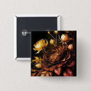Verbazingwekkend arrangement Roest Accent Flowers Vierkante Button 5,1 Cm
