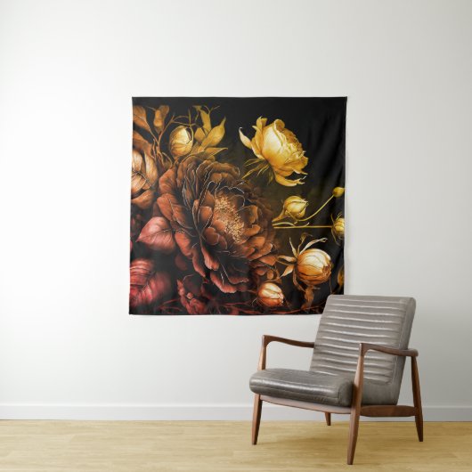 Verbazingwekkend arrangement Roest Accent  Flowers Wandkleed (In Situ (horizontaal))