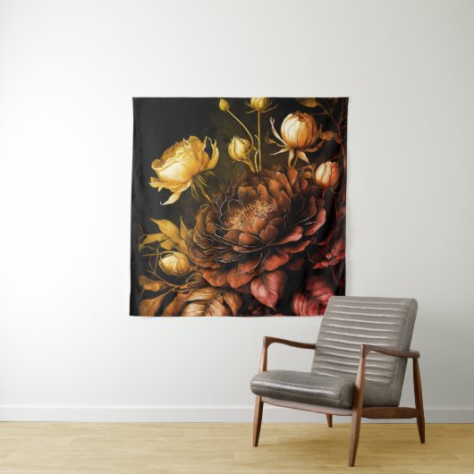 Verbazingwekkend arrangement Roest Accent  Flowers Wandkleed (In situ)