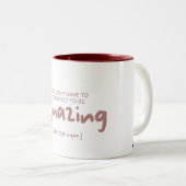 Verbazingwekkend [Be YOU-nique] — Mok (Voorkant rechts)