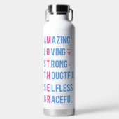 Verbazingwekkend bedachtzaam geschenk; Creëer Uw E Waterfles (Voorkant)