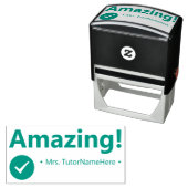 "Verbazingwekkend!" Bevestiging Rubberstempel Zelfinktende Stempel (In situ)