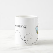 Verbazingwekkend bij koffiemok (Center)