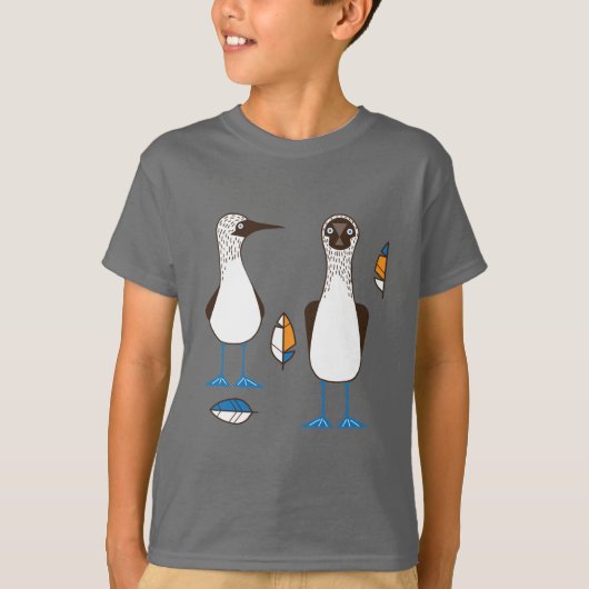 Verbazingwekkend blauw t-shirt (Voorkant)