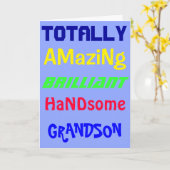 Verbazingwekkend briljant knap - gepersonaliseerde kaart (Gele Bloem)