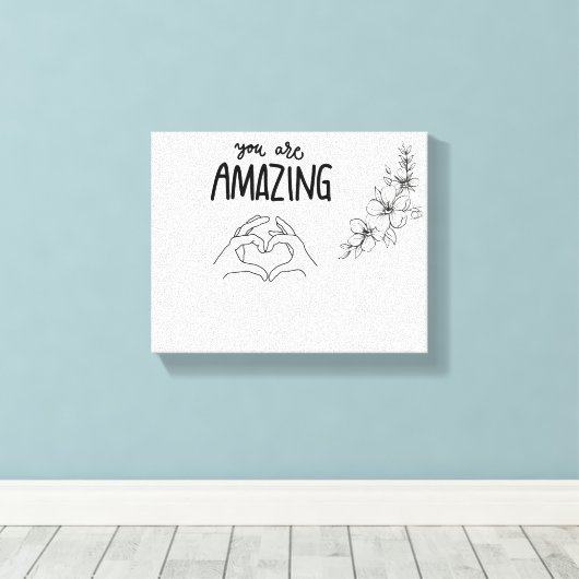 verbazingwekkend canvas afdruk (Insitu (Houten vloer))