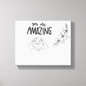 verbazingwekkend canvas afdruk (Voorkant)