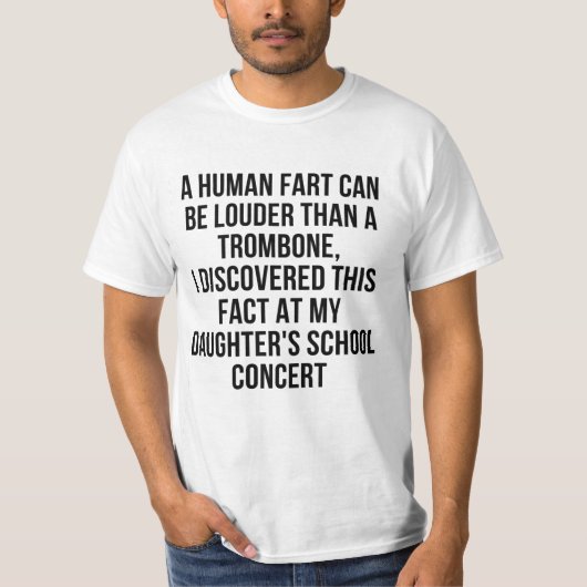 Verbazingwekkend concert t-shirt (Voorkant)