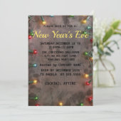 Verbazingwekkend, cool, nieuwjaarsavond kaart (Staand voorkant)