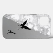 Verbazingwekkend, cool, witte marmer, bruin, zilve Case-Mate iPhone case (Achterkant (horizontaal))