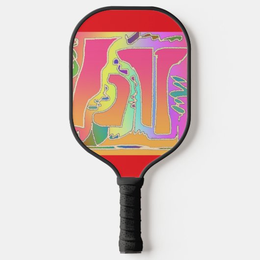 Verbazingwekkend Doolhof Pickleball Paddle (Voorkant)