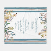 Verbazingwekkend geschenk! Aangepaste pensioendeke Fleece Deken (Voorkant (Horizontaal))