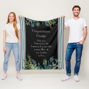 Verbazingwekkend geschenk! Aangepaste pensioendeke Fleece Deken