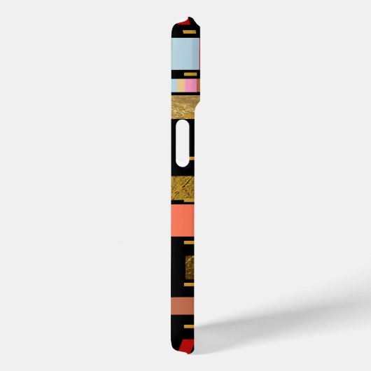 Verbazingwekkend gestreept patroon met haar naam Case-Mate iPhone case (Achterkant / Rechts)