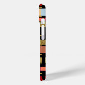 Verbazingwekkend gestreept patroon met haar naam Case-Mate iPhone case (Achterkant / Links)