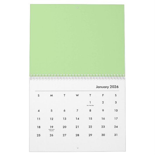 verbazingwekkend kalender (Jan 2026)