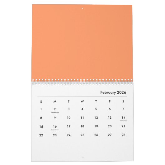 verbazingwekkend kalender (Feb 2026)