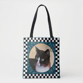 Verbazingwekkend Kat-Cat die Ladybugs bekijkt Tote Bag