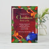 Verbazingwekkend kerstfeest kaart (Staand voorkant)