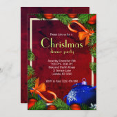 Verbazingwekkend kerstfeest kaart (Voorkant / Achterkant)