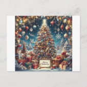 Verbazingwekkend Kerstmis Uitnodiging Briefkaart (Voorkant)