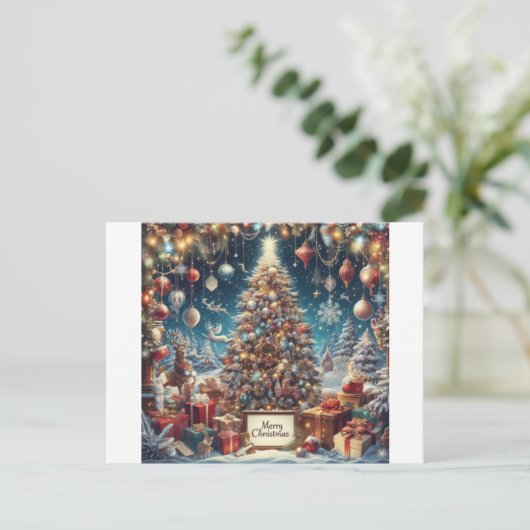 Verbazingwekkend Kerstmis Uitnodiging Briefkaart (Staand voorkant)