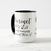Verbazingwekkend klarinet mok (Voorkant links)