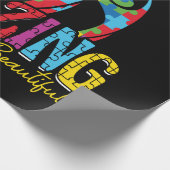 Verbazingwekkend krachtig en mooi (2) cadeaupapier (Hoek)