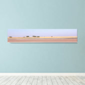 Verbazingwekkend Landschap van Botswana Pans Canva Canvas Afdruk (Insitu (Houten vloer))