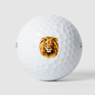 Verbazingwekkend leeuw ontwerp golfballen