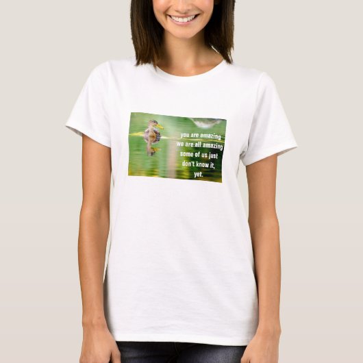 Verbazingwekkend (licht) T-shirt (Voorkant)