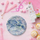 Verbazingwekkend marbling! papieren bordje (Feest)
