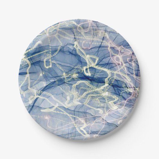 Verbazingwekkend marbling! papieren bordje (Voorkant)