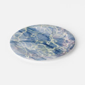 Verbazingwekkend marbling! papieren bordje (Gekanteld)