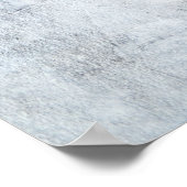 'Verbazingwekkend moderne' Abstracte zwart-witkuns Poster (Hoek)