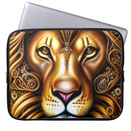 Verbazingwekkend mooie Golden Lion Laptop Sleeve