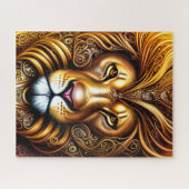 Verbazingwekkend mooie Golden Lion Legpuzzel (Horizontaal)