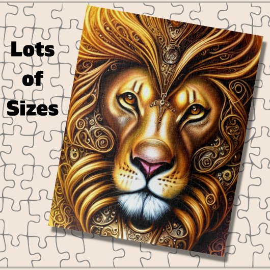Verbazingwekkend mooie Golden Lion Legpuzzel
