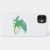 Verbazingwekkend Mozaïek Groene Draak Case-Mate iPhone Case (Achterkant (horizontaal))
