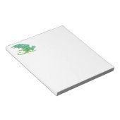 Verbazingwekkend Mozaïek Groene Draak Notitieblok (Schuin)