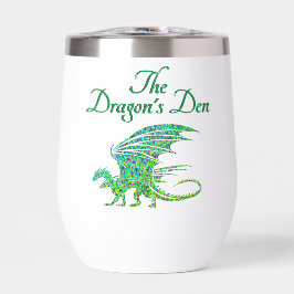 Verbazingwekkend mozaïek groene draak persoonlijk