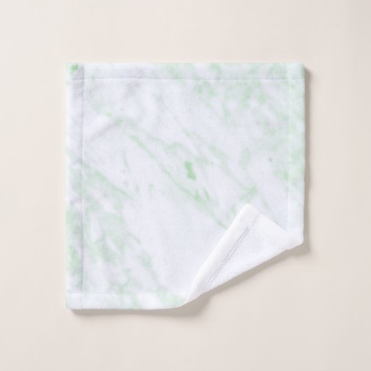 Verbazingwekkend mozaïek groene draak persoonlijk bad handdoek (Wasdoekje)