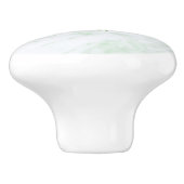 Verbazingwekkend mozaïek groene draak persoonlijk keramische knop (Zijkant)